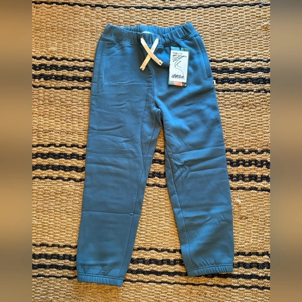 NWT Cotopaxi Kids Organic Sweatpants-Blue Spruce